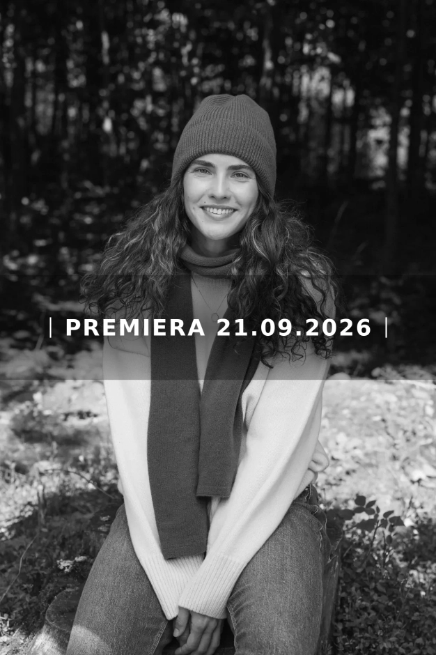 Beżowy kołnierzyk koronkowy handmade z wełny – Zero Waste